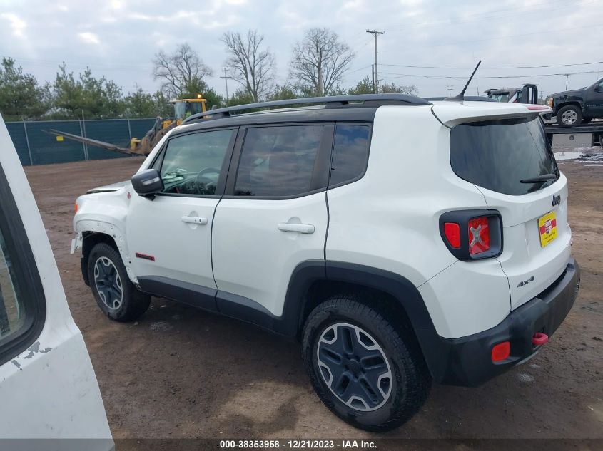 2015 Jeep Renegade Trailhawk VIN: ZACCJBCT1FPB39049 Lot: 38353958