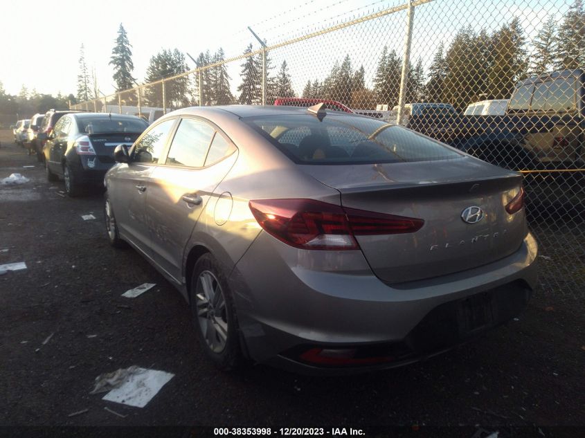 KMHD84LFXLU903380 2020 Hyundai Elantra Sel