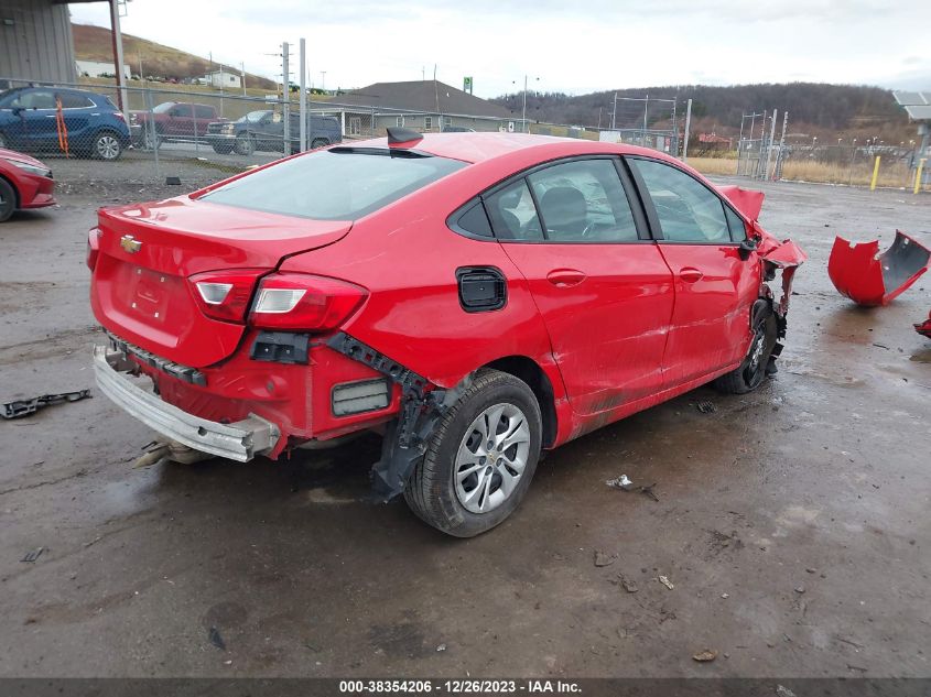 2019 Chevrolet Cruze Ls VIN: 1G1BC5SM6K7112821 Lot: 38354206