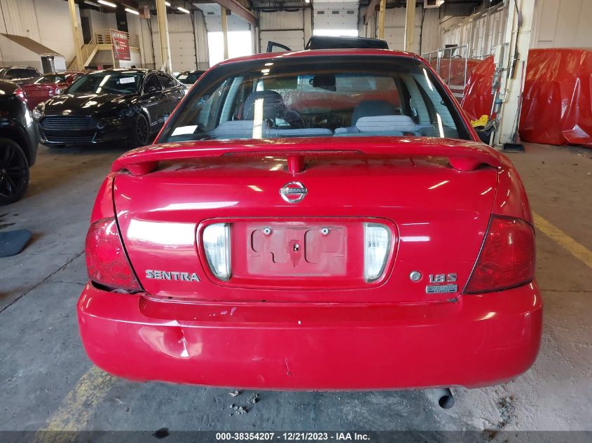 2005 Nissan Sentra 1.8S VIN: 3N1CB51D35L479307 Lot: 38354207