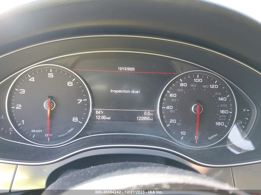 2017 AUDI A6 VIN: WAUD8AFC3HN037525