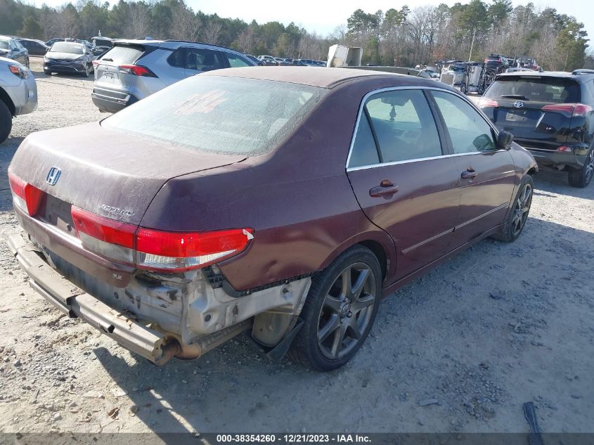 2003 Honda Accord 2.4 Ex VIN: 1HGCM56643A030645 Lot: 38354260