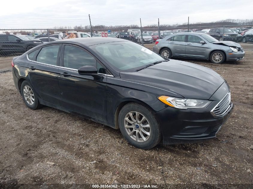 2017 Ford Fusion S VIN: 3FA6P0G79HR108529 Lot: 38354362