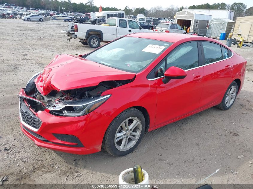 2016 Chevrolet Cruze Lt Auto VIN: 1G1BE5SM2G7319952 Lot: 38354559