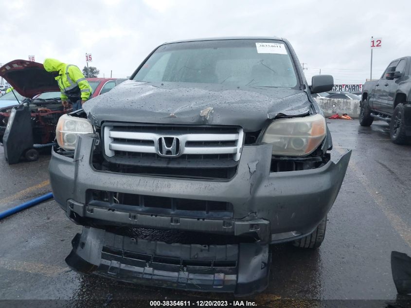 2007 Honda Pilot Ex-L VIN: 5FNYF28607B036742 Lot: 38354611