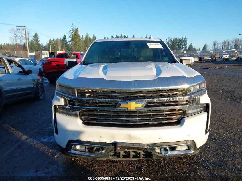 2022 Chevrolet Silverado 1500 Ltd 4Wd Standard Bed High Country VIN: 1GCUYHET4NZ201463 Lot: 38354635