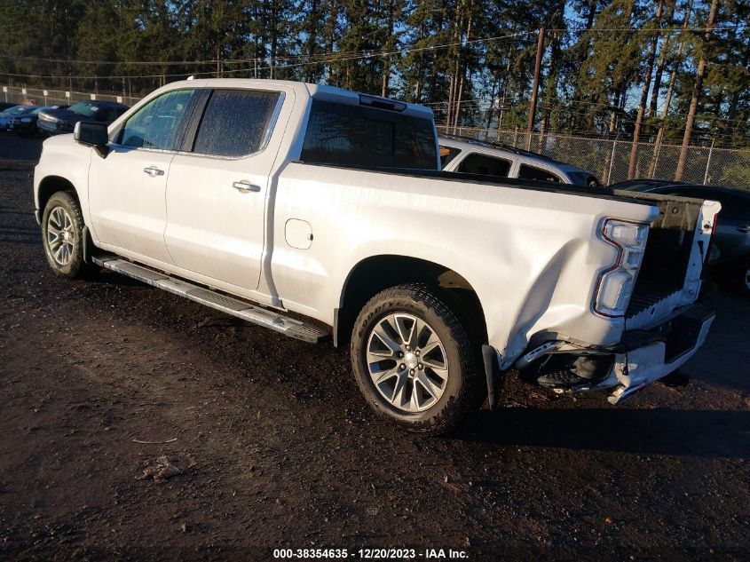 2022 Chevrolet Silverado 1500 Ltd 4Wd Standard Bed High Country VIN: 1GCUYHET4NZ201463 Lot: 38354635