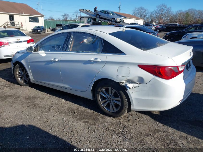 2013 Hyundai Sonata Gls VIN: 5NPEB4AC3DH580207 Lot: 38354672