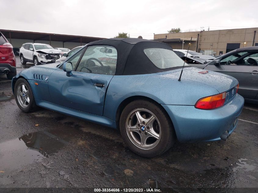 1999 BMW Z3 2.3 VIN: 4USCH9335XLG00468 Lot: 38354686