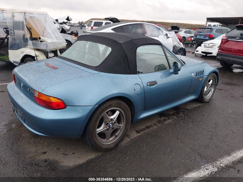 1999 BMW Z3 2.3 VIN: 4USCH9335XLG00468 Lot: 38354686