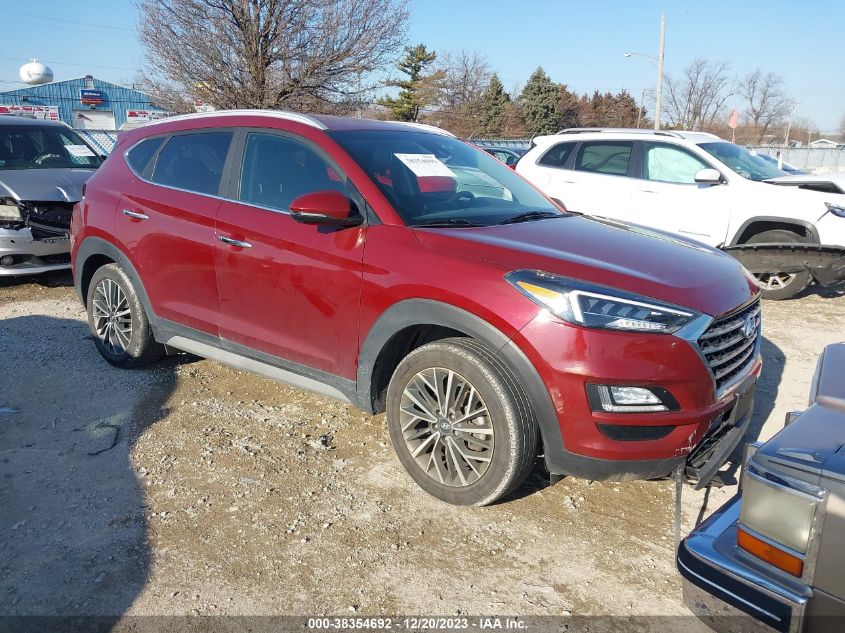 2020 Hyundai Tucson Limited VIN: KM8J3CAL7LU125172 Lot: 38354692