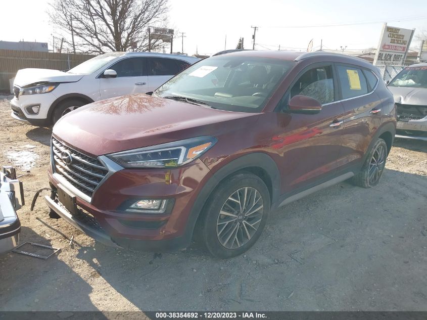 2020 Hyundai Tucson Limited VIN: KM8J3CAL7LU125172 Lot: 38354692