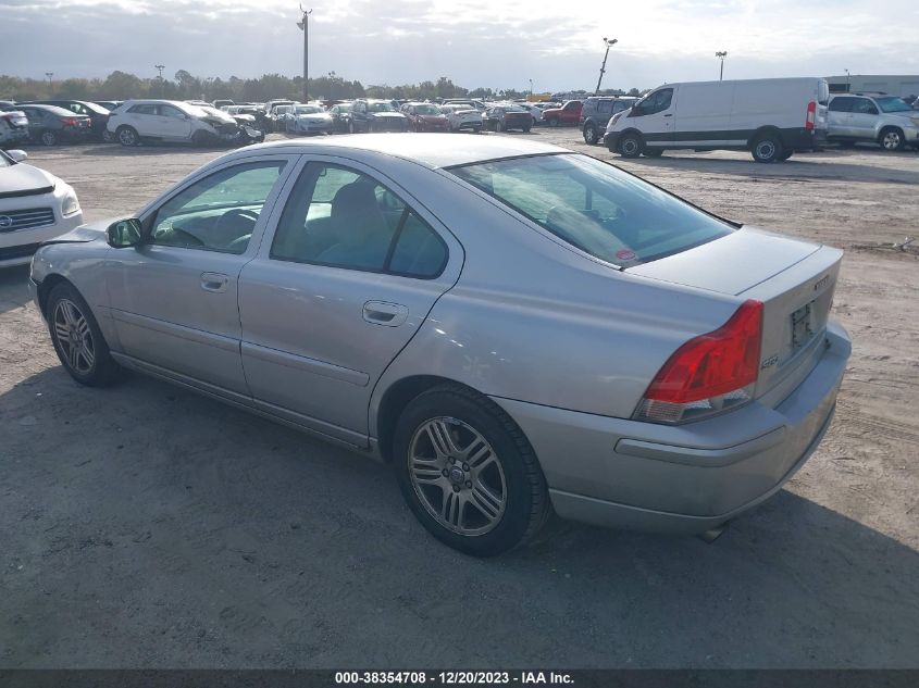 2007 Volvo S60 2.5T VIN: YV1RS592272602202 Lot: 38354708