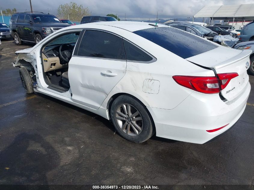 2017 Hyundai Sonata Se VIN: 5NPE24AF3HH552973 Lot: 38354973