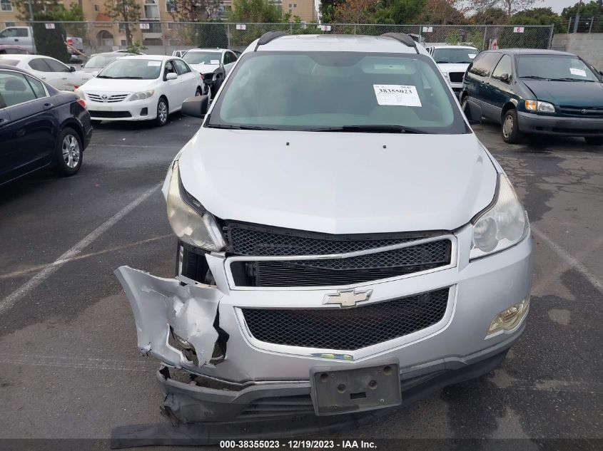 2012 Chevrolet Traverse Ls VIN: 1GNKRFED3CJ143172 Lot: 38355023