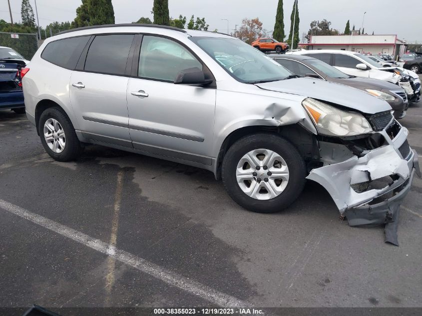 2012 Chevrolet Traverse Ls VIN: 1GNKRFED3CJ143172 Lot: 38355023