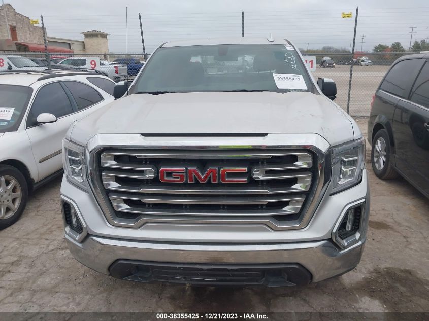 2020 GMC Sierra 1500 2Wd Short Box Slt VIN: 3GTP8DED5LG289435 Lot: 38355425