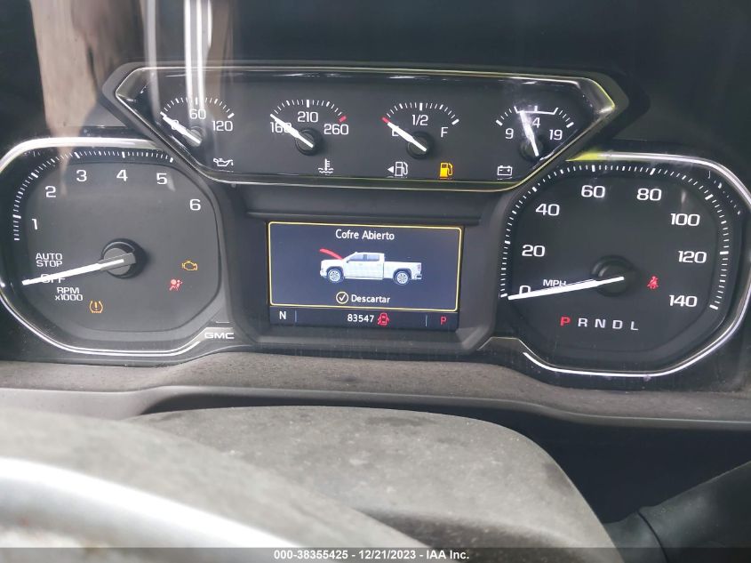 2020 GMC Sierra 1500 2Wd Short Box Slt VIN: 3GTP8DED5LG289435 Lot: 38355425