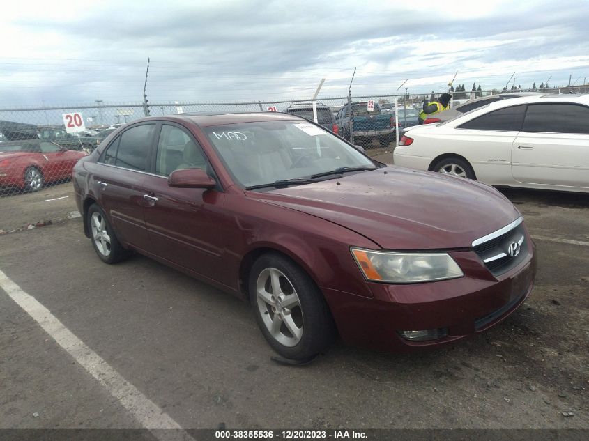 2007 Hyundai Sonata Limited/Limited W/Xm/Se V6 VIN: 5NPEU46F07H211726 Lot: 38355536