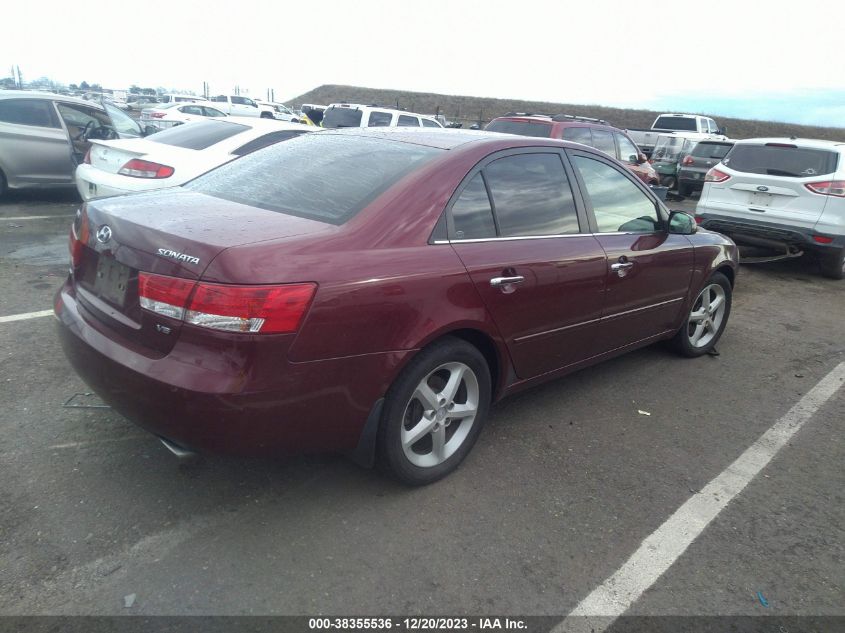 2007 Hyundai Sonata Limited/Limited W/Xm/Se V6 VIN: 5NPEU46F07H211726 Lot: 38355536