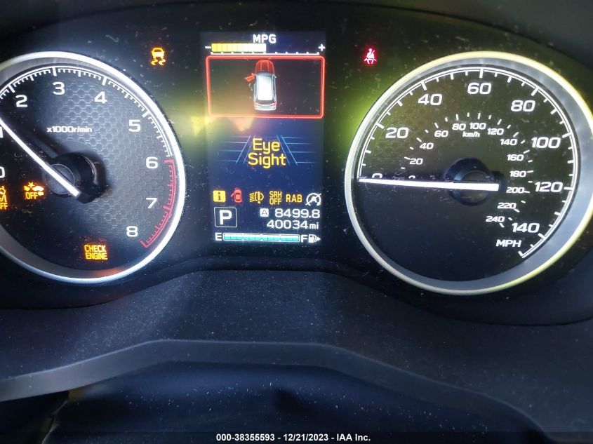 2019 Subaru Forester Limited VIN: JF2SKAUC1KH534448 Lot: 38355593