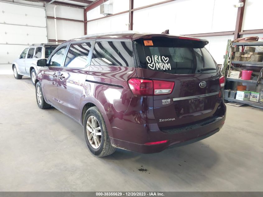 KNDMB5C16F6019803 2015 Kia Sedona Lx