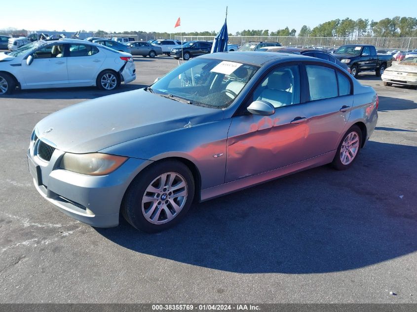 2006 BMW 325I VIN: WBAVB13556PT16424 Lot: 38355769