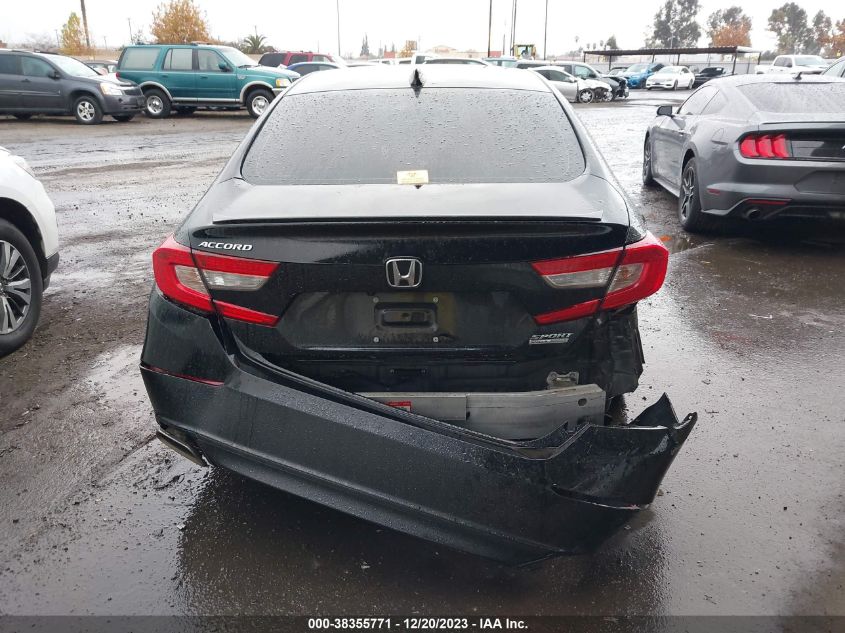 2022 Honda Accord Sport Special Edition VIN: 1HGCV1F43NA054961 Lot: 38355771