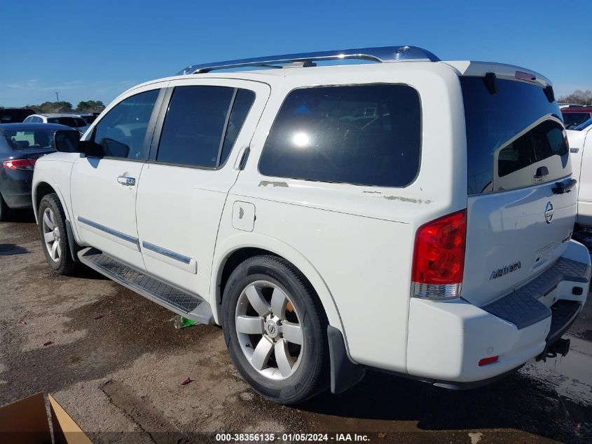 2011 Nissan Armada Sl VIN: 5N1BA0ND1BN600383 Lot: 38356135