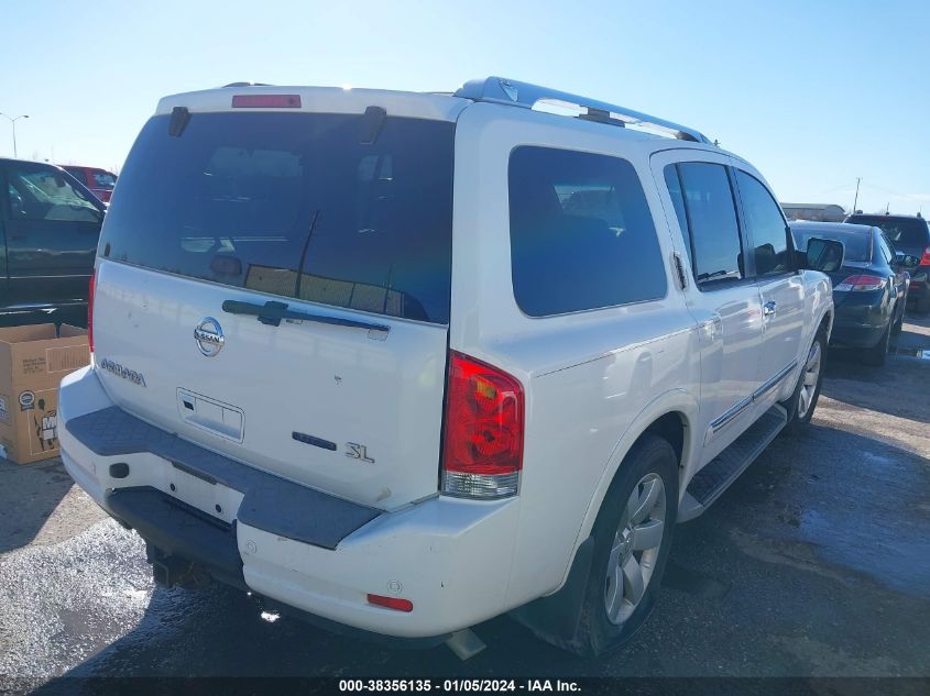 2011 Nissan Armada Sl VIN: 5N1BA0ND1BN600383 Lot: 38356135