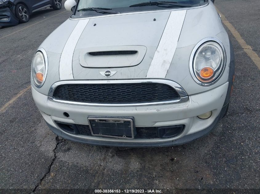 2012 Mini Cooper S VIN: WMWSV3C53CTY27560 Lot: 38356153