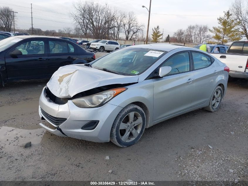 2011 Hyundai Elantra Gls VIN: 5NPDH4AEXBH004638 Lot: 38356429