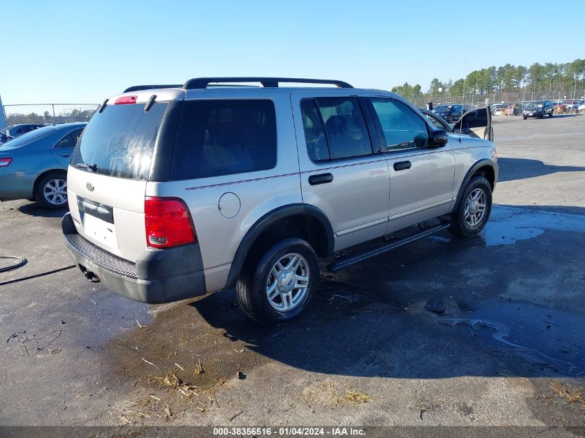 2003 Ford Explorer Xls VIN: 1FMZU62KX3UA23405 Lot: 38356516