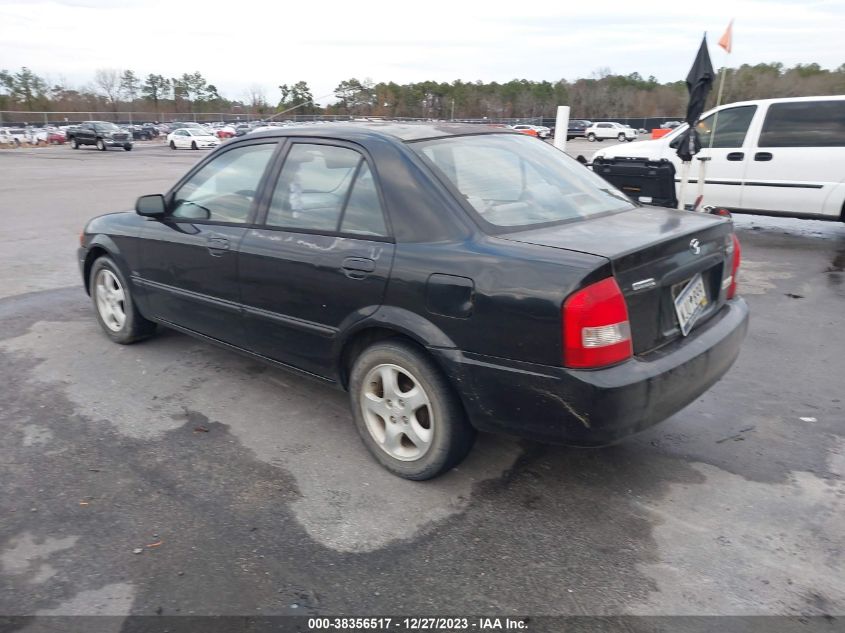 2000 Mazda Protege Es VIN: JM1BJ2218Y0275909 Lot: 38356517