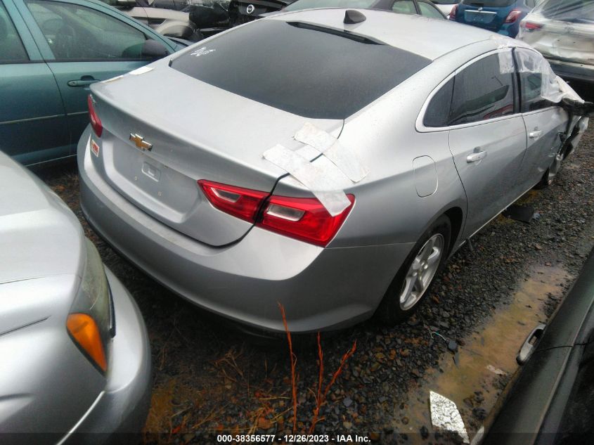 2017 Chevrolet Malibu Ls VIN: 1G1ZB5ST3HF279466 Lot: 38356577