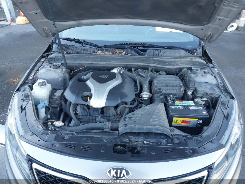 2013 Kia Optima Sx VIN: 5XXGR4A67DG103743 Lot: 38356640