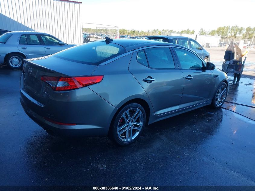 2013 Kia Optima Sx VIN: 5XXGR4A67DG103743 Lot: 38356640