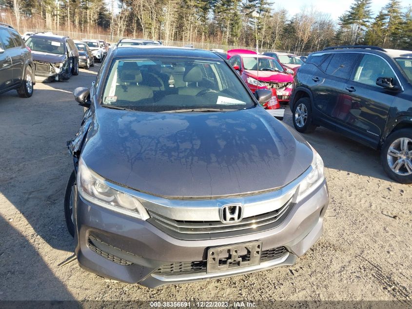 1HGCR2F30GA100234 2016 Honda Accord Lx