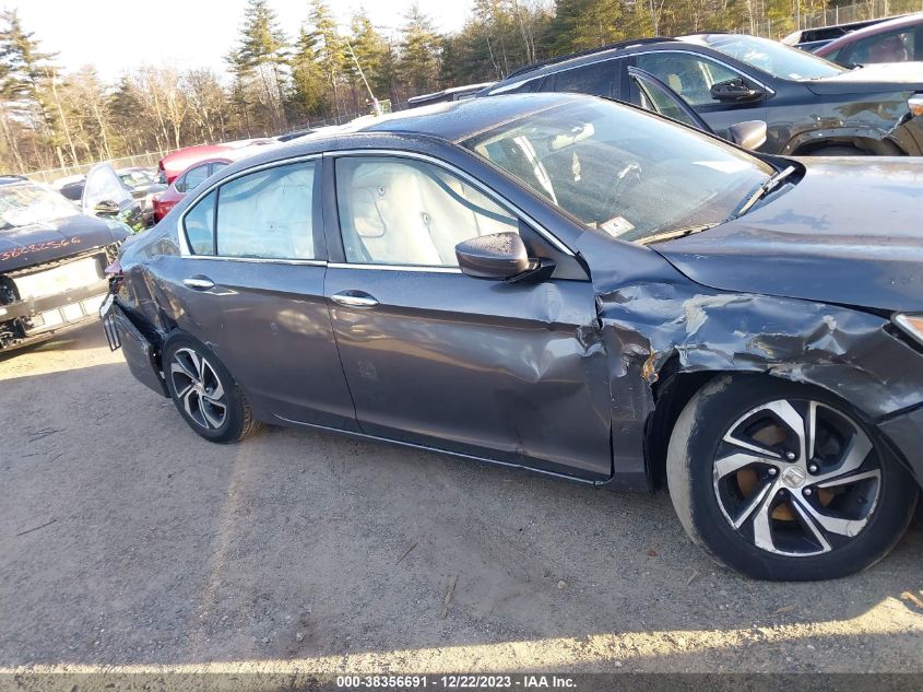 1HGCR2F30GA100234 2016 Honda Accord Lx