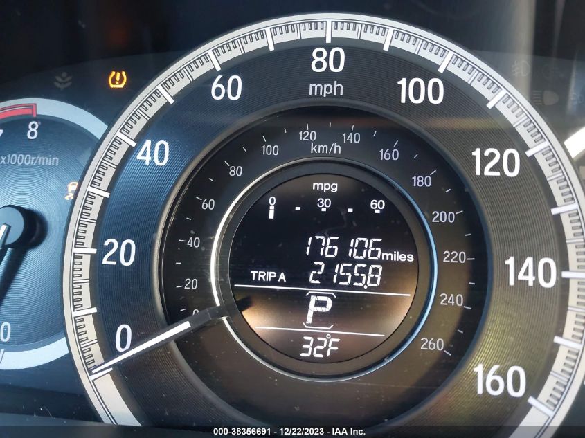 1HGCR2F30GA100234 2016 Honda Accord Lx