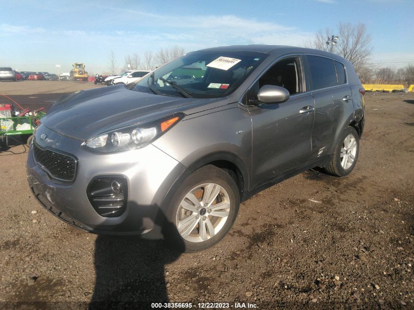 2019 Kia Sportage Lx VIN: KNDPMCAC6K7621122 Lot: 38356695