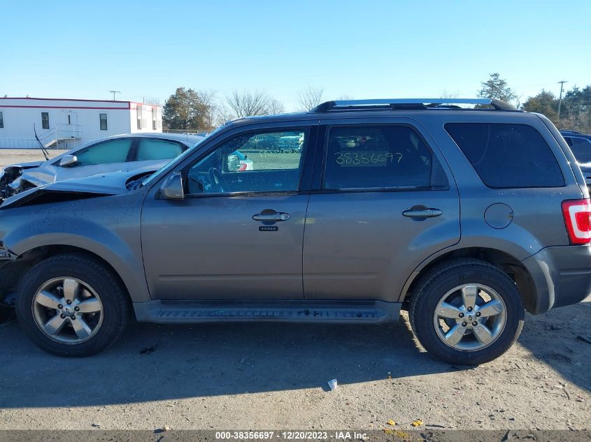 2011 Ford Escape Limited VIN: 1FMCU0EG5BKA91180 Lot: 38356697