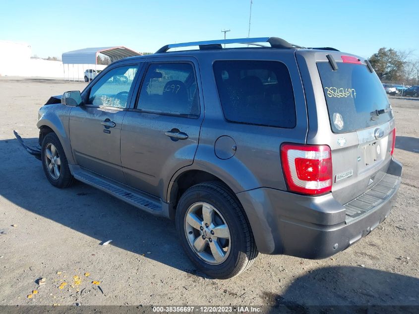 2011 Ford Escape Limited VIN: 1FMCU0EG5BKA91180 Lot: 38356697