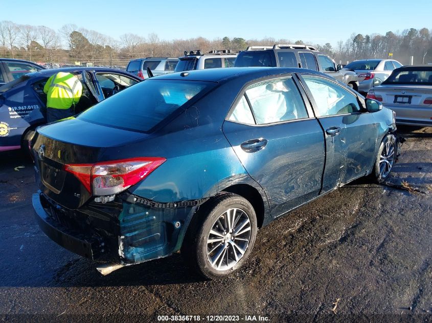 2017 Toyota Corolla Le VIN: 2T1BURHE2HC922286 Lot: 38356718