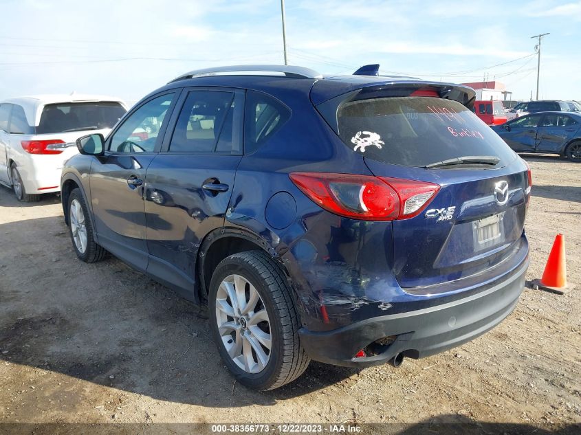 2013 Mazda Cx-5 Grand Touring VIN: JM3KE4DE5D0164459 Lot: 38356773