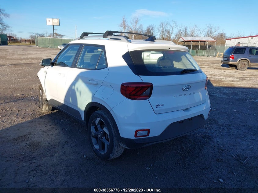 2021 Hyundai Venue Sel VIN: KMHRC8A33MU115241 Lot: 38356776