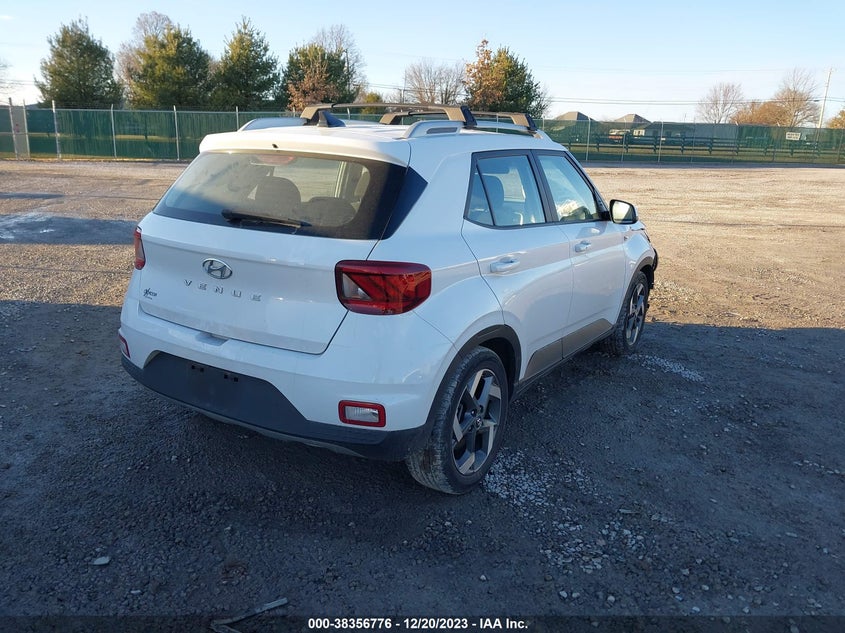 2021 Hyundai Venue Sel VIN: KMHRC8A33MU115241 Lot: 38356776