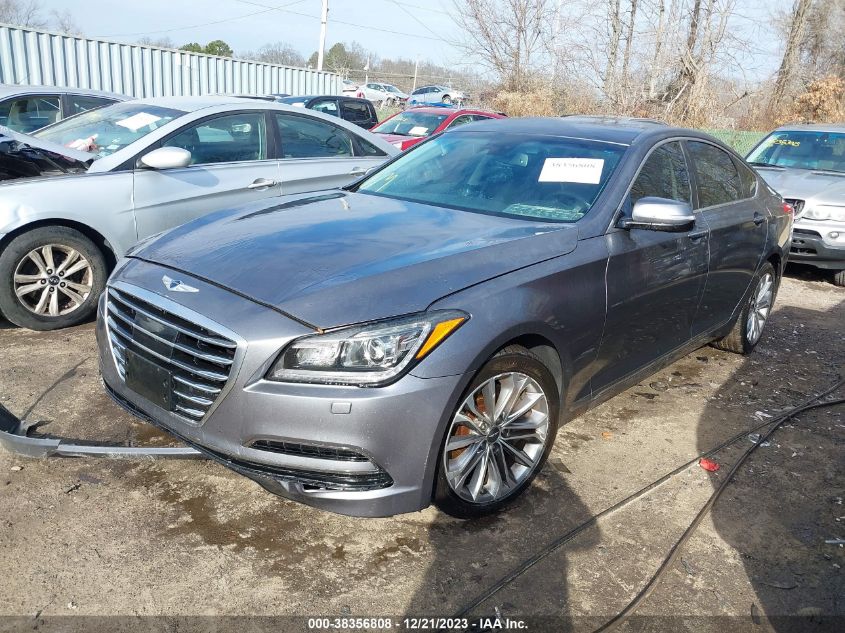 KMHGN4JEXHU170366 2017 Genesis G80 3.8