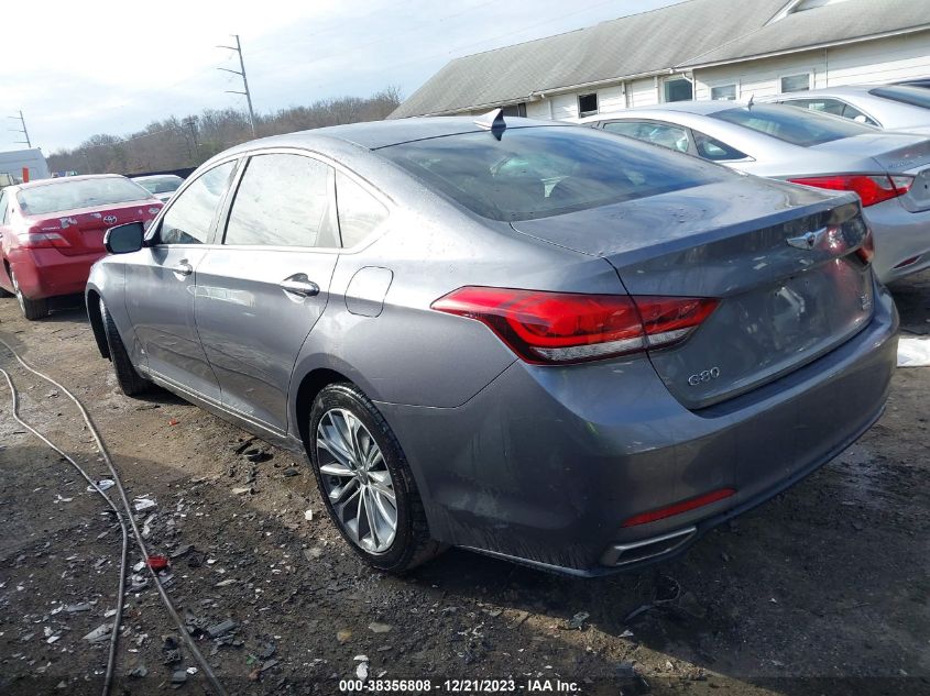 2017 Genesis G80 3.8 VIN: KMHGN4JEXHU170366 Lot: 38356808