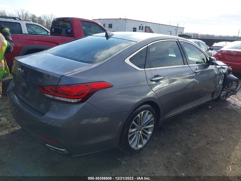 2017 Genesis G80 3.8 VIN: KMHGN4JEXHU170366 Lot: 38356808